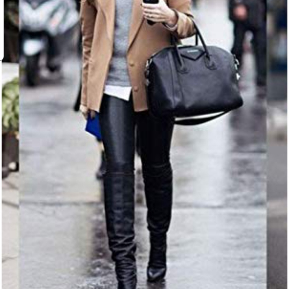 Leather leggings